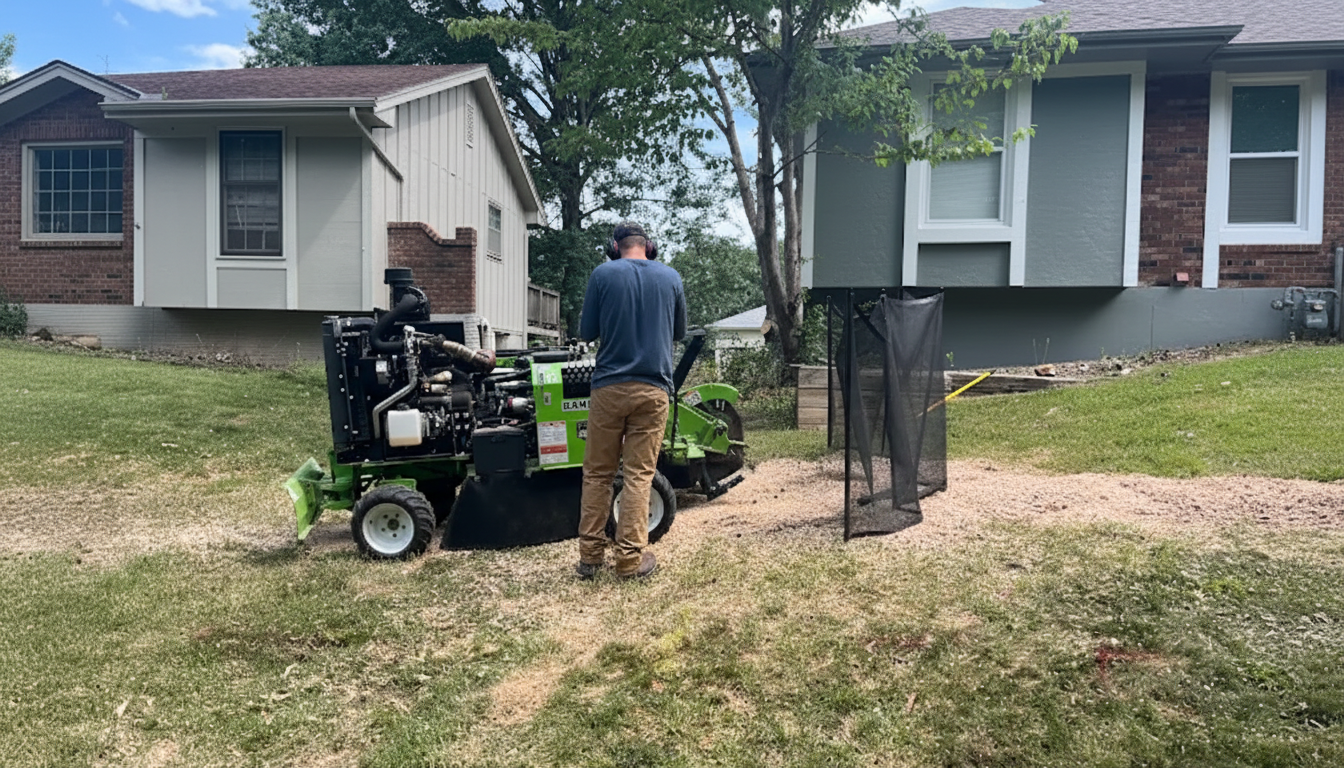 What to Do with Wood Chips After Stump Grinding in Kansas City: Complete Guide